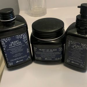 Davies - Heart of Glass trio - Sheer Glaze, shampoo & conditioner